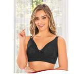 Momslab Layza Form Liza Mikro Toparlayıcı Penye Sütyen, 110, ygTYKG22133798502, Siyah, Kadın