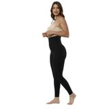 Momslab Lazer Kesim Yüksek Bel Toparlayıcı Korse Tayt 1026 (Siyah/L/XL)