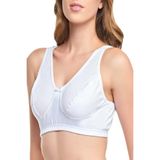 Momslab Pamuklu Penye Body Sütyen 3'lü Paket, 85, yg8681672977641, Beyaz, Kadın