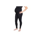 Momslab Secret Moda Siyah Dikişsiz Soft Hamile Taytı (Siyah/XXL)