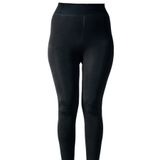 Momslab Siyah Içi Peluş Tayt (Siyah/XL)