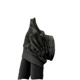 Momslab Siyah Zeymod Peluş Tayt (SİYAH/M/L)