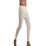 Momslab TERMAL -30 WOOL BAMBU ERKEK HAS YÜN İÇLİK TAYT (KREM/L) L