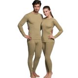 Momslab Unisex Haki Active Yetişkin Termal İçlik Takım