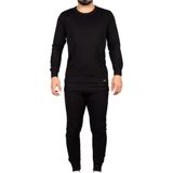 Momslab Unisex Siyah Alt Üst Takım Termal Içlik Bere Hediyeli