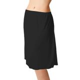 Momslab Uzun Polyester Klasik Jüpon, M, Klasik Jupon Kombinezon, Siyah, Kadın
