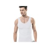 Momslab Zayıflatıcı Erkek Korse Atlet 06920 (Beyaz/M)