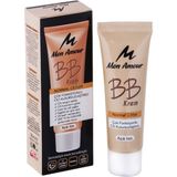Mon Amour Açık Ton BB Krem Cilt Kusursuzlaştırıcı Etkisiyle Karma Ciltler İçin 18 ml