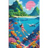 Mon carnet de notes Parfum d'océan: 100 pages lignées A5 - Carnet d’été exotique - Notebook summer vibes - Carnet de Voyage - Journal Intime - Vision ... Personnel - Motivation - Mindset - Soleil