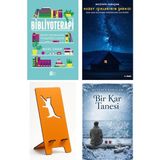 Mona Bibliyoterapi - Kitap Okumanın Iyileştirici Gücü - Bijal Shah + Kuzey Işıklarının Şarkısı + Telefon Tutucu + Bir Kar Tanesi