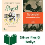 Mona Kitap Ahmet + Geometri + Dünya Klasiği Hediye - Hayır