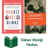 Mona Kitap Bensiz Biz Olmaz + Geometri + Dünya Klasiği Hediye - Hayır