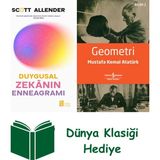 Mona Kitap Duygusal Zekanın Enneagramı + Geometri + Dünya Klasiği Hediye - Hayır