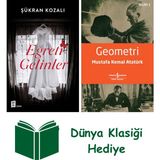 Mona Kitap Eğreti Gelinler + Geometri + Dünya Klasiği Hediye - Hayır