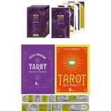 Mona Kitap Pratik Tarot Destesi + Tarot Nasıl Bakılır + Tarot Kartları ve Anlamları 3'lü Set + Cetvel