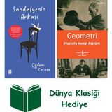 Mona Kitap Sandalyenin Arkası + Geometri + Dünya Klasiği Hediye - Hayır