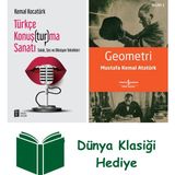 Mona Kitap Türkçe Konuş(Tur)Ma Sanatı + Geometri + Dünya Klasiği Hediye - Hayır