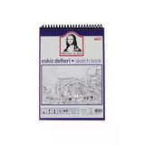 Mona Lisa Eskiz Defteri 120 Gr A5 50 Yaprak Spiralli