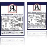 Mona Lisa Eskiz Defteri (Sketch Book) A4 ve A5 Seti (2 Adet Defter)