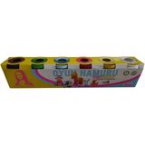 Mona Lisa Oyun Hamuru 6 Lı Su Bazlı Play Dough 720 gr 1 PaketOyun Hamuru Seti - Renkli