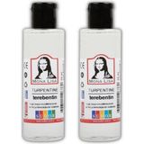 Mona Lisa Terebentin Kokusuz ve Yağlı Boya Inceltici 70 ml 2 AdetTerebentin Fırça Temizleme Kokusuz ve Yağlı Boya Inceltici