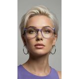 Mona Purple Mavi Işık Korumalı Gözlük