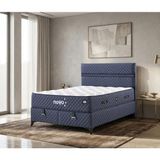 Mona Yatak Nova Lacivert Çift Taraflı Ortopedik Pocket Yaylı Yatak - 30 cm - 150 x 200 cm