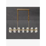 Monaco Alabaster Masa Üstü Avize - 110 cm