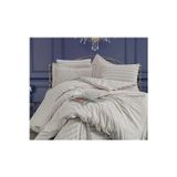 Monaco Bambu Jakar Kumaş Taş Çift Kişilik Nevresim Takımı 200X220 Cm Battal Boy 6 Parça 847