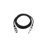 Monacor Dişi- 6.3mm Stereo Jak Kablo 5M