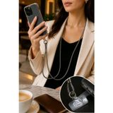Monalisa Home Gümüş Renkli 25 cm Uzunluğunda Telefon Askısı