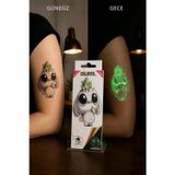 Monalisa Home Kalıcı Gece Fosforlu Figürlü Dövme