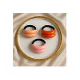 Monalisa Kadın Pinterest Renkli Figürlü Lastik Toka 3’Lü