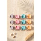 monalisatoka 12'li Pastel Renkli 2,5 cm Mini Mandal Toka Seti