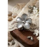 monalisatoka Lüks Seri 9 cm Daisy Papatya Mandal Toka - Varaklı Tasarım