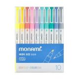 Monami Essenti Twin 4 mm 10'lu Fosforlu Kalem Set