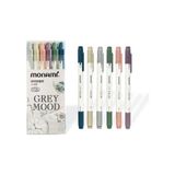 Monami Live Color 6'lı Grey Mood Fosforlu Kalem Seti