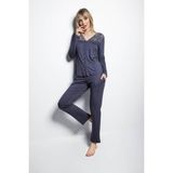 Monamise 18209 Lacivert Kadın Pijama Takımı