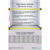 Monaqua Arteko Duşakabin Ön Cephe,2 Sabit 2 Kayar-Antrasit Profil-Karolaj Antrasit Çizgili 5mm Cam - 195 cm