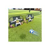 Monark CKSpor Çok Fonksiyonlu Mini Futbol Kalesi 2'si 1 Arada | İç ve Dış Mekan Uyumlu Antrenman Seti
