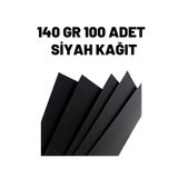 MONARTY Paperart 140gr A4 Siyah Fotokopi Kagidi 100'lü Paket