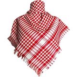 Monasima Kırmızı Puşi,filistin Puşisi, Arap Şalı,unisex Puşi - Filistin Kefiyesi,yöresel Puşi,kürt Puşisi - 4BY-Kırmızı
