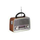 monasima Nostaljik Radyo-301 Bt Nostaljik Radyo Bluetooth + Ledli + Fener + Usb + Sd Card Mp3 Radyo Çalar CN