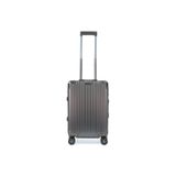 Monat Luggages Alüminyum Kırılmaz Premium Döner Tekerli Tsa Kilit Kabin Boy Valiz Bavul - BRONZE RENK