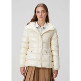 Moncler Barante Beyaz Kapüşonlu Puffer Mont - 0