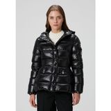 Moncler Barante Siyah Kapüşonlu Puffer Mont - 0