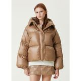 Moncler Borey Bej Kapüşonlu Puff Mont - 3
