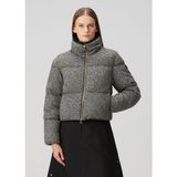 Moncler Brezesse Gri Yün Mont - Siyah - 3