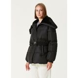 Moncler Cupidone Siyah Kapüşonlu Puff Mont - 5