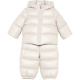 Moncler Deidre Bej Kapitoneli Çocuk Kayak Tulumu